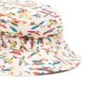 Bonpoint Liberty-print cotton sun hat - Neutrals