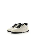 CHANEL Pre-Owned CC logo-debossed leather sneakers - White