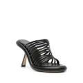Vic Matie strappy leather mules - Black