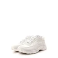 CHANEL Pre-Owned CC suede panelled sneakers - White