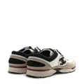 CHANEL Pre-Owned CC suede panelled sneakers - Neutrals