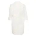 Issey Miyake Shaped Membrane linen trenh coat - White