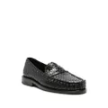 Marni Bambi woven leather loafers - Black