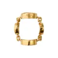 Burberry Hollow Medallion gold-plated ring