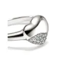 John Hardy Pebble Heart sterling-silver ring