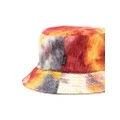 Paul Smith tie-dye print bucket hat - Yellow