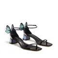Sophia Webster Chiara leather sandals - Black