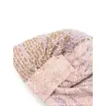 Missoni sequin-embellished head-wrap cap - Pink