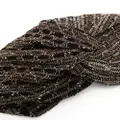 Missoni sequin-embellished head-wrap cap - Black