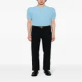 TOM FORD knitted short-sleeve polo shirt - Blue