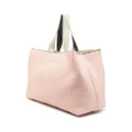 Casadei Sunsrise logo-embroidered tote bag - Pink