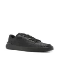 Balmain B-Court crocodile-embossed sneakers - Black