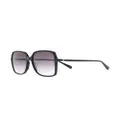 Gucci Eyewear oversized square sunglasses - Black