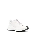 Gucci perforated-logo lace-up sneakers - White