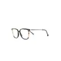 Carolina Herrera tortoiseshell-effect glasses - Black