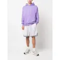 Nike logo-embroidered drawstring hoodie - Purple