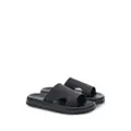 Ferragamo cut-out leather sandals - Black