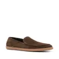 Canali slip-on suede loafers - Brown