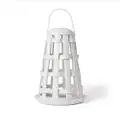 Brunello Cucinelli woven ceramic lantern - White