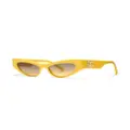 Dolce & Gabbana Eyewear DNA cat-eye sunglasses - Yellow