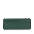 Dolce & Gabbana logo-plaque zipped wallet - Green