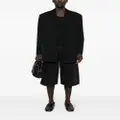 Jil Sander single-breasted wool blazer - Black