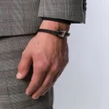 Ferragamo braided Gancini bracelet - Black