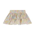 Tartine Et Chocolat Liberty-print cotton skirt - Yellow