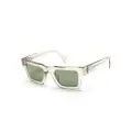 Etnia Barcelona transparent square-frame sunglasses - Neutrals