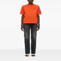 Ferragamo logo-appliqué cotton T-shirt - Orange
