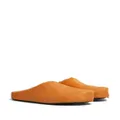 Marni Fussbett calf-hair slippers - Orange
