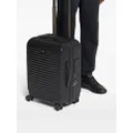 Zegna logo-appliqué suitcase - Black