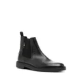 BOSS leather Chelsea boots - Black