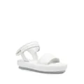 Premiata high-shine leather sandals - White