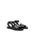 3.1 Phillip Lim Nadine crystal-embellished sandals - Black
