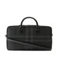 Burberry Ainsworth checke briefcase - Grey