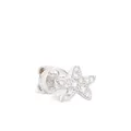 Dodo 18kt white gold Stellina diamond stud earring - Silver