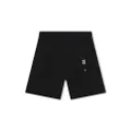 Givenchy Kids logo-print eyelet-detailing swim shorts - Black