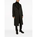 Dolce & Gabbana belted double-breasted trench coat - Black
