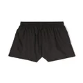 Moschino Kids logo-print swim shorts - Black