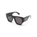 Chloé Eyewear oversized D-frame sunglasses - Black