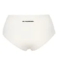 Jil Sander high-waist bikini bottoms - White