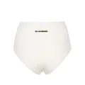 Jil Sander high-waist bikini bottoms - White