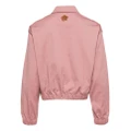CHOCOOLATE zip-up twill bomber jacket - Pink