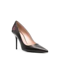 Love Moschino 100mm leather pumps - Black