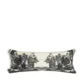 Fornasetti Giardino Settecentesco cashmere cushion (60cm x 30cm) - White