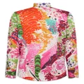 Dsquared2 pointed-collar printed shirt - Multicolour
