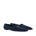 Bally Daily Emblem leather loafers - Blue