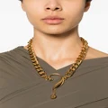 Moschino question mark-pendant necklace - Gold