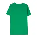 adidas embossed-logo cotton T-shirt - Green